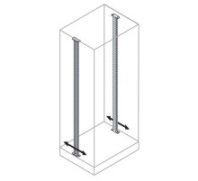 Стойки для фиксации 19 дюймов-рамы или ячеек H=2000мм (2шт)  EM2004  ABB