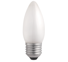 Лампа накаливания ЛОН  40Вт Е27 240В B35 frosted  3320560  Jazzway