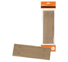 Накладка на бревно деревянная универсальная НБУ 1Пх3 95х290 мм, под покраску  SQ1821-0406  TDM