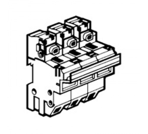 Выключатель-разъединитель SP 58 - 3П+нейтраль - 8 модулей - для промышленных предохранителей 22х58  021605  Legrand