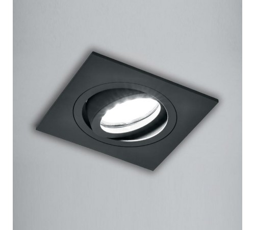 Светильник карданный встраиваемый под лампу MR16 G5.3, черный DL2801  40526  FERON