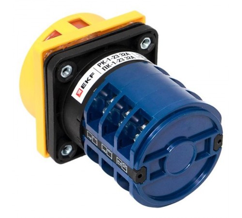 Переключатель кулачковый ПК-1-23 32А 3P "1-0-2" с блокировкой IP65  PROxima pk-1-23-32-a65 EKF