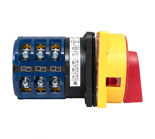 Переключатель кулачковый ПК-1-23 32А 3P "1-0-2" с блокировкой IP65  PROxima pk-1-23-32-a65 EKF