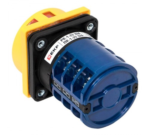 Переключатель кулачковый ПК-1-23 32А 3P "1-0-2" с блокировкой IP65  PROxima pk-1-23-32-a65 EKF
