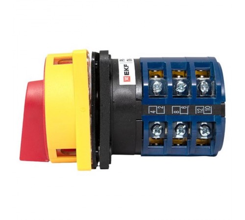 Переключатель кулачковый ПК-1-23 32А 3P "1-0-2" с блокировкой IP65  PROxima pk-1-23-32-a65 EKF