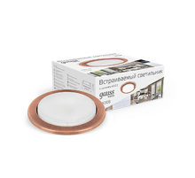 Светильник точечный встраиваемый под лампу Tablet GX008 Бронза, GX53  GX008  Gauss