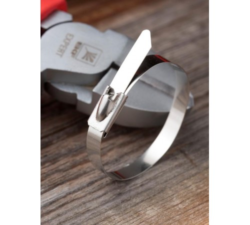 Хомут AISI 316 из нержавеющей стали, 4.6x125 (100 шт.) FlexLock PROximaplc-fl-tss-316-4.6x125EKF