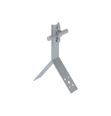 Коньковый держатель болтовой для прутка  5-10 мм H80 мм CU  KDB-H80-D5-10 CU  КМ-профиль