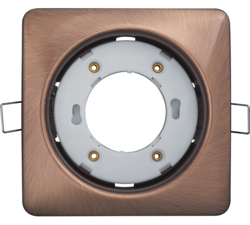 Светильник встраиваемый под лампу GX53 NGX 93 024 NGX-S2-006-GX53 (Квадрат черненая медь)  93024  Navigator