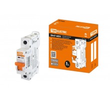 Выключатель автоматический однополюсный ВА47-60DC 1P 6А 6кА х-ка С  SQ0223-1008  TDM