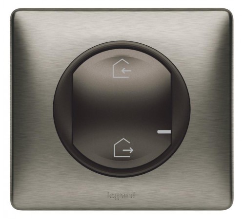 Пакет Умный стартовый Celiane(шлюз WiFi+Розетка умная с/з 16А 230В+главн.беспровод.выкл."Я дома/Я вне дома")графит Netatmo  064828  Legrand