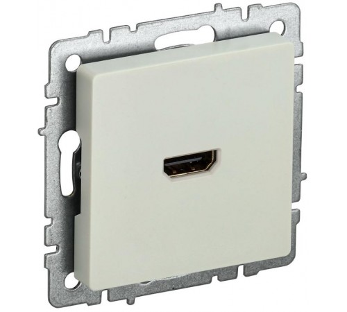 BRITE Розетка HDMI РHDMI-0-БрКр бежевый   BR-H10-K10  IEK