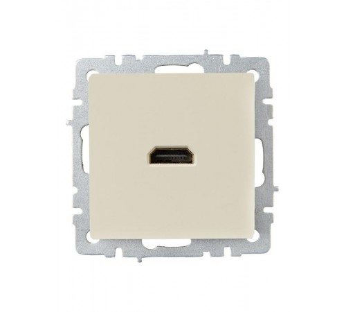 BRITE Розетка HDMI РHDMI-0-БрКр бежевый   BR-H10-K10  IEK