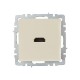 BRITE Розетка HDMI РHDMI-0-БрКр бежевый   BR-H10-K10  IEK