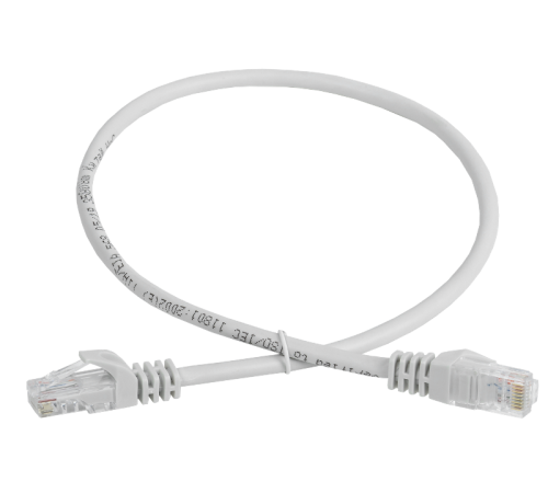 Шнур коммутационный кат. 5Е UTP 5м серый  PC01-C5EU-5M-G  GENERICA