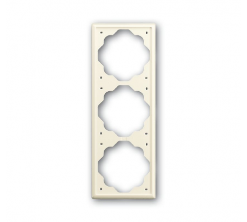 Рамка 3-постовая, серия impuls, цвет слоновая кость  1754-0-4314   2CKA001754A4314  ABB