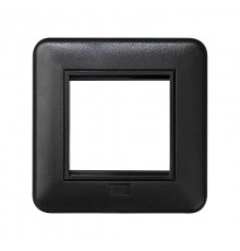 Simon Connect Комплект рамка+суппорт на 1 механизм К45, настен.миниблок, графит  KR245-14  Simon