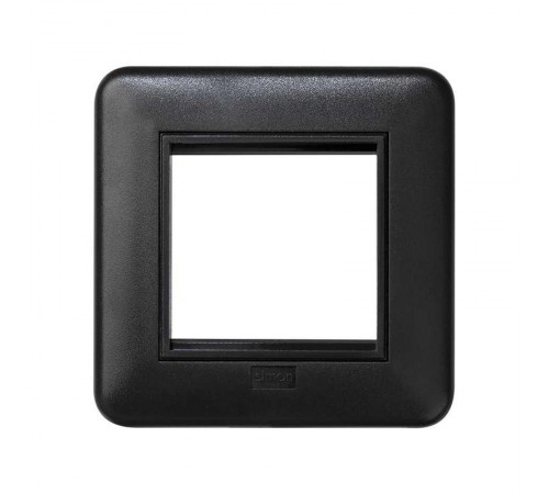 Simon Connect Комплект рамка+суппорт на 1 механизм К45, настен.миниблок, графит  KR245-14  Simon