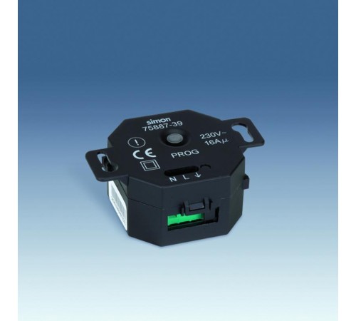 Simon 75 Механизм Радиоприёмник для управления жалюзи (может контролироваться 15 передатчиками), S82, S82N, S82 Detail  75886-39  Simon