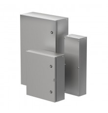 Взрывозащищенный корпус из нержавеющей стали серии EJBS (AISI 304) 150 х 150 х 120мм (с крышкой)  EJBS20E111  DKC