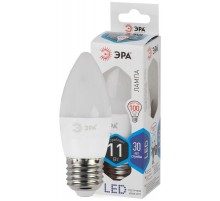 Лампа светодиодная LED 11Вт Е27 4000К smd B35-11w-840-E27  Б0032983  ЭРА