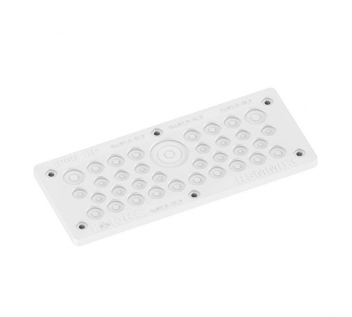 Мембранный кабельный ввод, EPDM, IP66, t эксп. -70..+90, ШхВ 216х89 мм, 16x2,0-12,0 мм, 16x2,0-14,0 мм, 2x2,0-18,0 мм, 1x2,0-32,0 мм  R5MMB3  DK