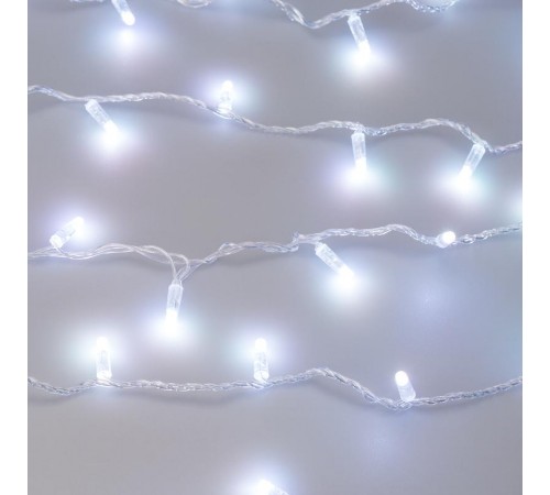 Светодиодная гирлянда ARD-STRING-CLASSIC-20000-CLEAR-200LED-SYNC RGB (230V, 13W) (Ardecoled, IP65)  028207  Arlight
