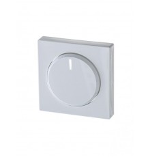 Плата центральная (накладка) с ручкой и лампой для поворотного светорег. серия solo/future цвет davos/альп. белый  6599-0-3009   2CKA006599A3009  A