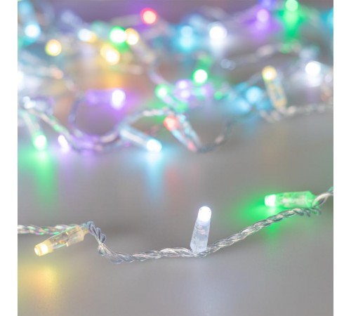 Светодиодная гирлянда ARD-STRING-CLASSIC-20000-CLEAR-200LED-SYNC RGB (230V, 13W) (Ardecoled, IP65)  028207  Arlight