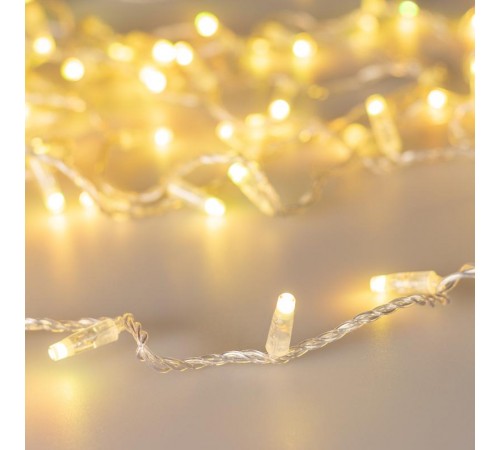 Светодиодная гирлянда ARD-STRING-CLASSIC-20000-CLEAR-200LED-SYNC RGB (230V, 13W) (Ardecoled, IP65)  028207  Arlight