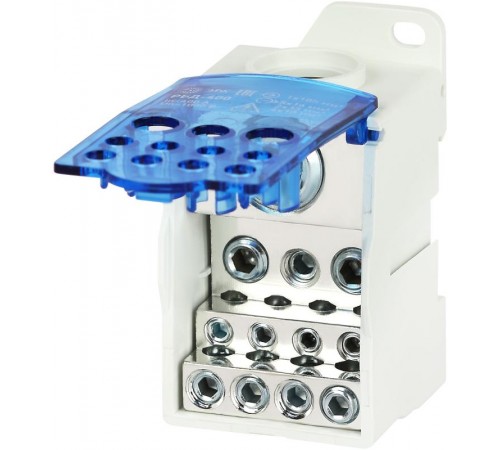 Распределительный блок на DIN-рейку NO-122-43 РБД-400А  Б0051117  ЭРА