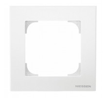 Рамка 1-постовая, серия SKY, цвет альпийский белый2CLA857100A1101 ABB