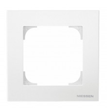 Рамка 1-постовая, базовая, серия SKY, цвет альпийский белый2CLA857110A1101 ABB