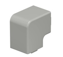 Крышка плоского угла кабельного канала WDK 40x40 мм (ПВХ,серый) (WDK HF40040GR)  6158668  OBO Bettermann