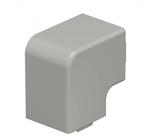 Крышка плоского угла кабельного канала WDK 40x40 мм (ПВХ,серый) (WDK HF40040GR)  6158668  OBO Bettermann