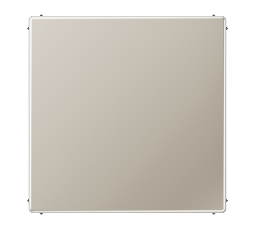 Крышка без отверстий без каркаса для произвольных вырезов; благородная сталь  ES2994BPL  Jung