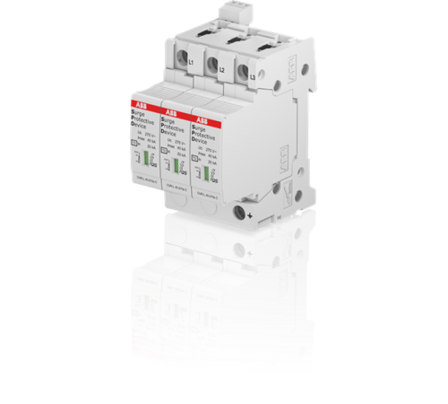 Устройство защиты от импульсных перенапряжений (УЗИП) OVR T2 3L 40-275s P TS QS2CTB815704R0600 ABB