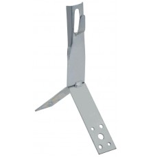 Дер. пр. кр. 6-8мм конька h=100мм оц. сталь HDZ  ZDP80-14-4-68-100  IEK