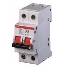 Рубильник 2 пол. E202g 125A рычаг серый  2CDE282001R1125  ABB