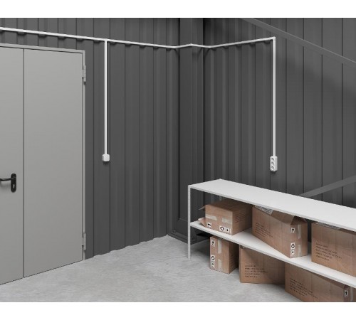 Quteo Белый Выключатель 2-клавишный 10А  782202  Legrand