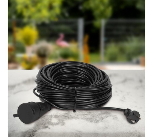 Удлинитель силовой ЭРА GREEN LINE BUH-6-30m Greenline в бухте 1 розетка без заземления 30м ПВС 2x0.75мм2   Б0065143  ЭРА