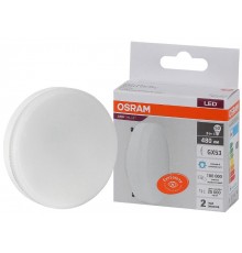 Лампа светодиодная LED Value GX53 6W/865 230V GX53 10X1  4058075582033  OSRAM