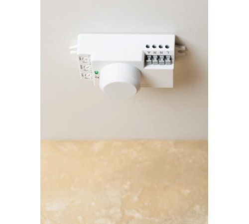 Датчик движения микроволновый белый 1000Вт 360гр. до 8м IP20 MW-700 PROxima  dd-mw-700  EKF