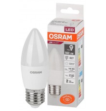 Лампа светодиодная LED Value CL- B 7W/840 230V E27 10X1  4058075579477  OSRAM