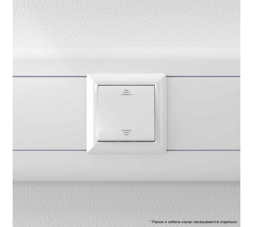 Переключатель "Белое облако" "Avanti", 16А, 2 мод  4400112  DKC