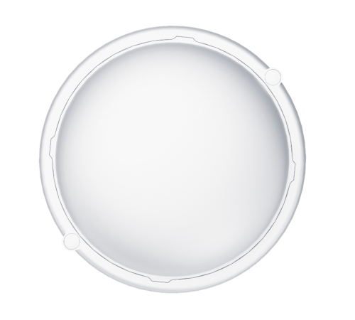 Светильник светодиодный для ЖКХ  90 236 OBL-R5-7-6.5K-WH-IP65-LED  90236  ОНЛАЙТ