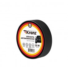 Изолента автомобильная KRANZ полиэстер, 0.17х25 мм, 25 м KR-09-2916-1  Kranz