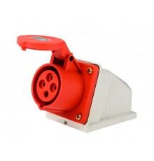 Розетка стац. 3Р+РЕ 16А 380В IP44 РС-103  26192DEK  DEKraft