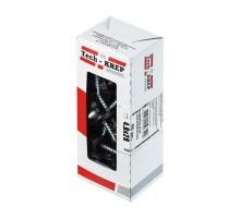 Саморез КР св. 4,8х28 RAL-8019 (коричневый) (60 шт) -коробка с окном ( 0,32 кг)  124633  Tech-KREP