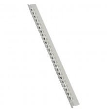 Маркер Memocab - международная кодировка цветов - ширина 2,3 мм - цифра 9 - белый  037803  Legrand